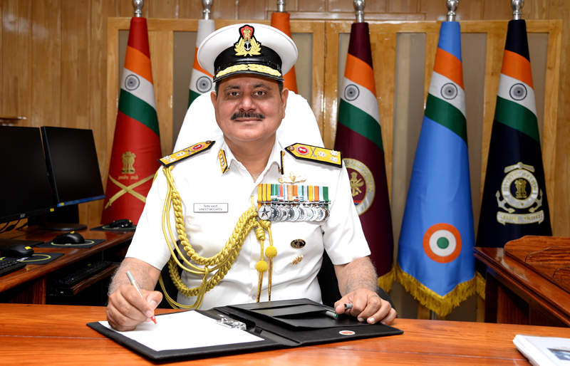 Vice Adm Vineet McCarty takes over as Commander-in-Chief, Andaman & Nicobar Command